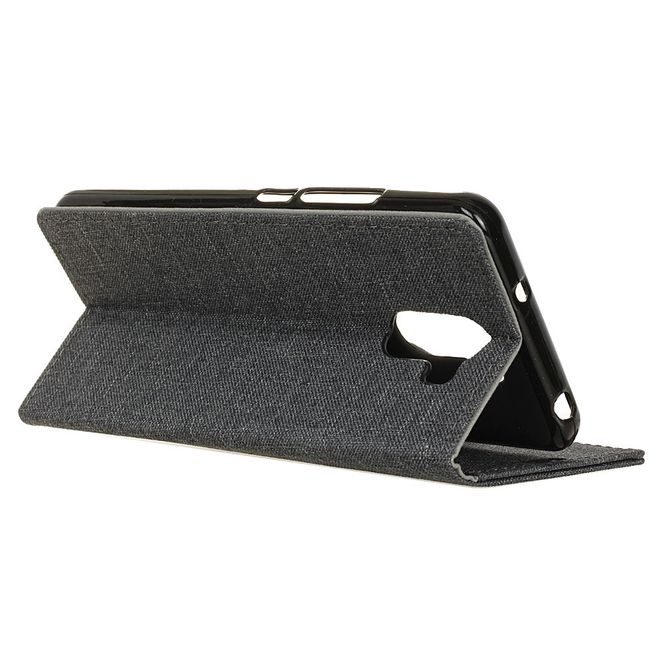 Samsung Galaxy S9 Plus Hülle - Handy Bookcover - mit Standfunktion - schwarz