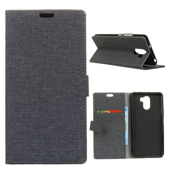 Samsung Galaxy S9 Plus Hülle - Handy Bookcover - mit Standfunktion - schwarz