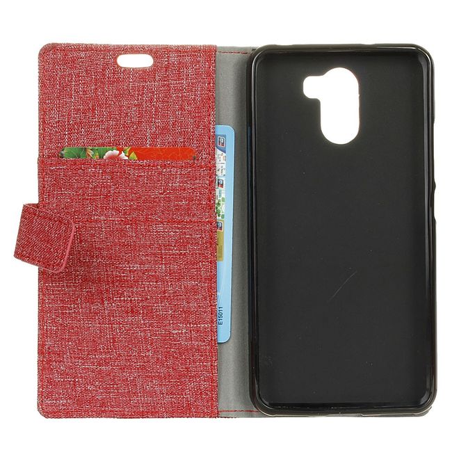 Samsung Galaxy S9 Plus Hülle - Handy Bookcover - mit Standfunktion - rot