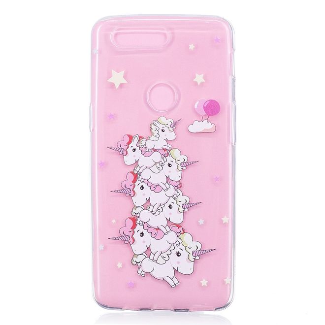 OnePlus 5T Handyhülle - TPU Softcase - kleine Einhörner