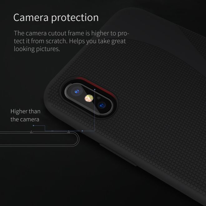 Nillkin - iPhone X Handyhülle - Case aus Silikon - Flex II Case Series - weiss