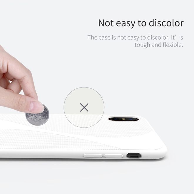 Nillkin - iPhone X Handyhülle - Case aus Silikon - Flex II Case Series - weiss