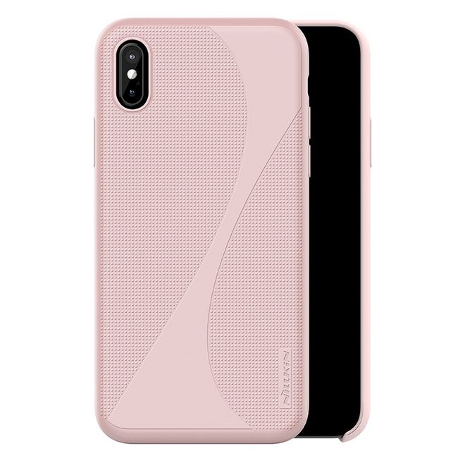Nillkin - iPhone X Handyhülle - Case aus Silikon - Flex II Case Series - pink