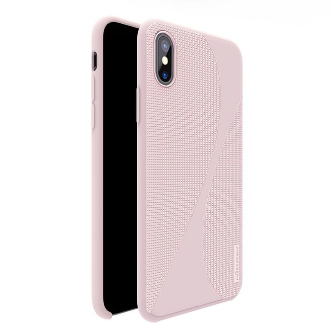 Nillkin - iPhone X Handyhülle - Case aus Silikon - Flex II Case Series - pink