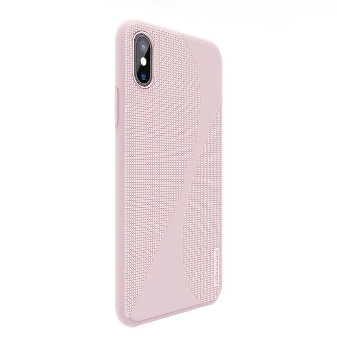 Nillkin - iPhone X Handyhülle - Case aus Silikon - Flex II Case Series - pink