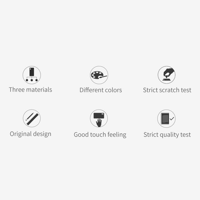 Nillkin - iPhone X Handyhülle - Case aus Silikon - Flex II Case Series - pink