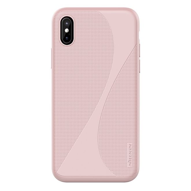 Nillkin - iPhone X Handyhülle - Case aus Silikon - Flex II Case Series - pink