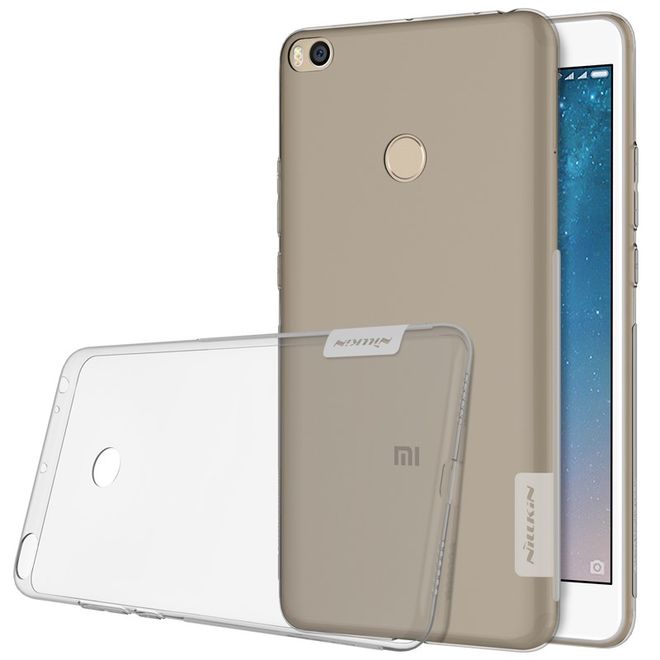 Nillkin - Xiaomi Mi Max 2 Hülle - TPU Soft Case - Nature Soft Series - grau