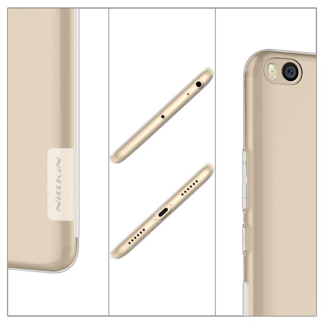 Nillkin - Xiaomi Mi Max 2 Hülle - TPU Soft Case - Nature Soft Series - grau