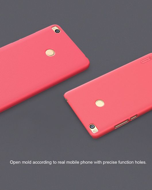 Nillkin - Xiaomi Mi Max 2 Hülle - Plastik Case - Super Frosted Shield Series - schwarz