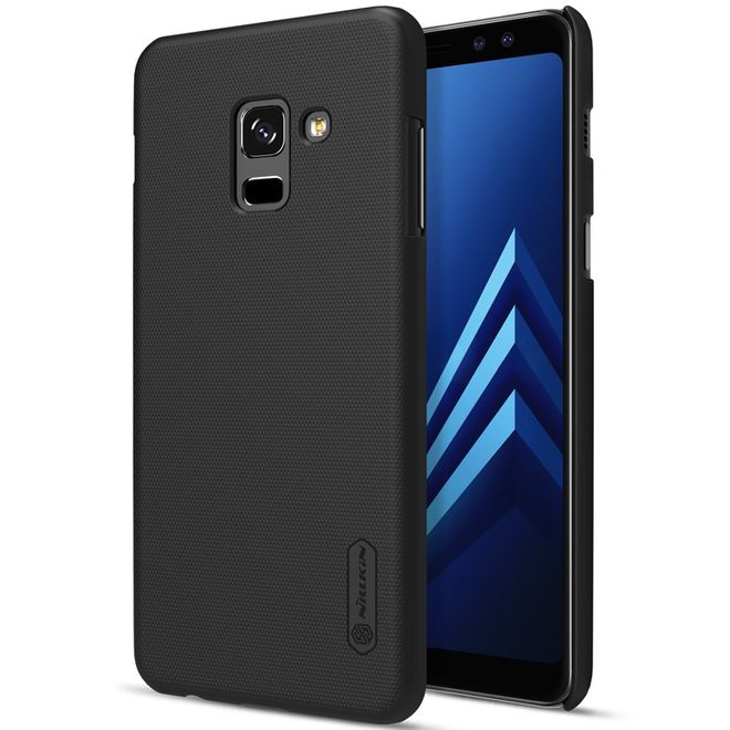 Nillkin - Samsung Galaxy A8+ (2018) Hülle - Plastik Case - Super Frosted Shield Series - schwarz