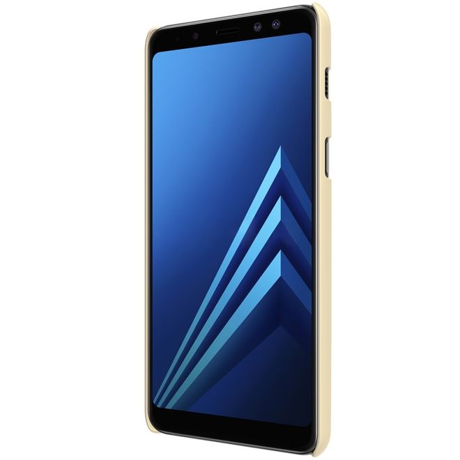 Nillkin - Samsung Galaxy A8+ (2018) Hülle - Plastik Case - Super Frosted Shield Series - gold