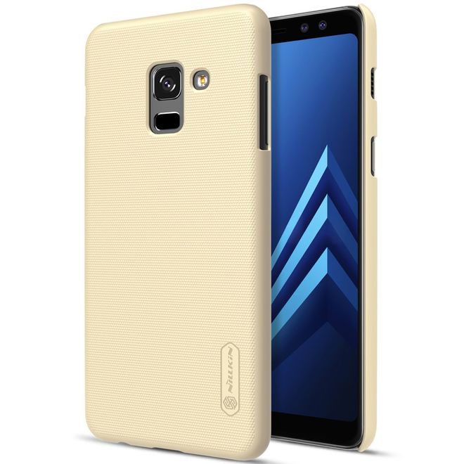 Nillkin - Samsung Galaxy A8+ (2018) Hülle - Plastik Case - Super Frosted Shield Series - gold