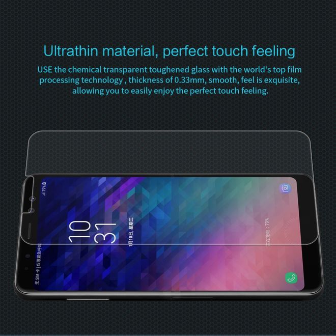 Nillkin - Samsung Galaxy A8+ (2018) Schutzfolie - Amazing H Series - Explosionsgeschützte Folie