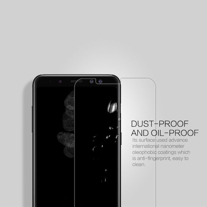 Nillkin - Samsung Galaxy A8+ (2018) Schutzfolie 0,2 mm - Folie aus gehärtetem Glas - H+ PRO Series