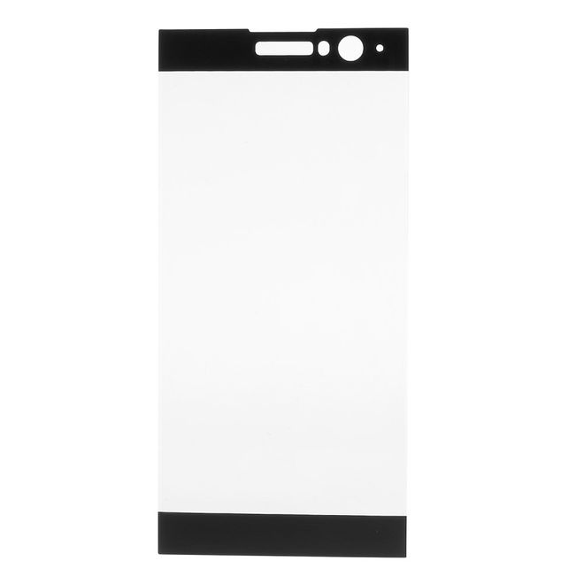 Sony Xperia XA2 Anti-Explosions Schutzglas - aus gehärtetem Glas - deckt gesamte Vorderseite ab - schwarz