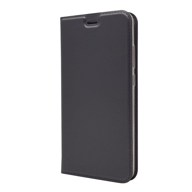 Huawei Honor 8 Pro / V9 Case - Handyhülle aus Leder - mit Magnetverschluss - schwarz