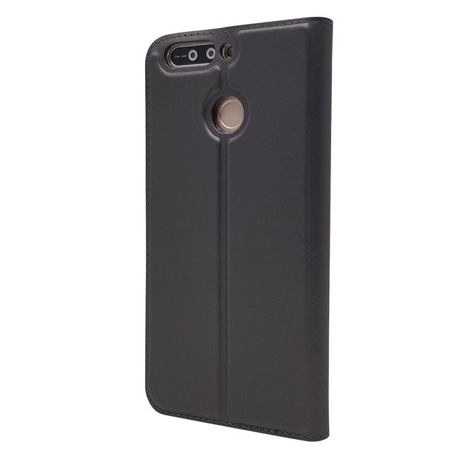 Huawei Honor 8 Pro / V9 Case - Handyhülle aus Leder - mit Magnetverschluss - schwarz