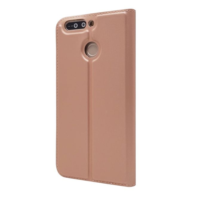 Huawei Honor 8 Pro / V9 Case - Handyhülle aus Leder - mit Magnetverschluss - rosegold