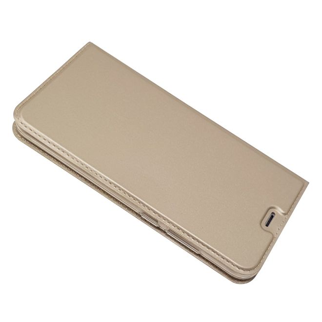 Huawei Honor 8 Pro / V9 Case - Handyhülle aus Leder - mit Magnetverschluss - gold