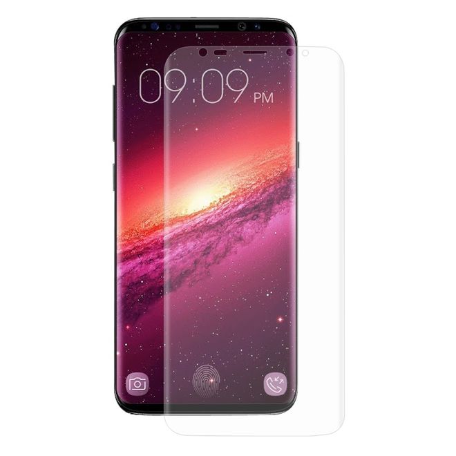 Hat Prince - Samsung Galaxy S9 Plus Schutzfolie - Curved Full Coverage - aus PET - transparent