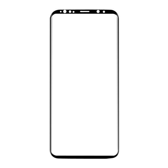 Hat Prince - Samsung Galaxy S9 Schutzglas - Displayschutz aus gehärtetem Glas - 3D Curved Full Coverage - transparent