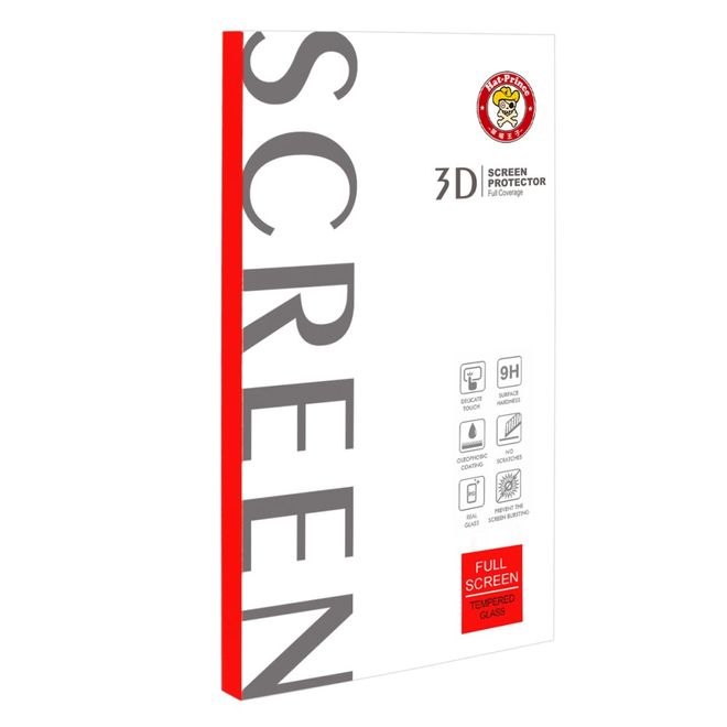 Hat Prince - Samsung Galaxy S9 Schutzglas - Displayschutz aus gehärtetem Glas - 3D Curved Full Coverage - transparent