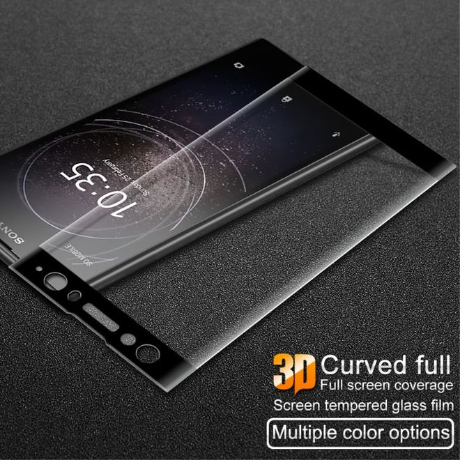 Imak - Sony Xperia XA2 Ultra Schutzglas - Displayschutz aus gehärtetem Glas - 3D Curved Full Coverage - schwarz