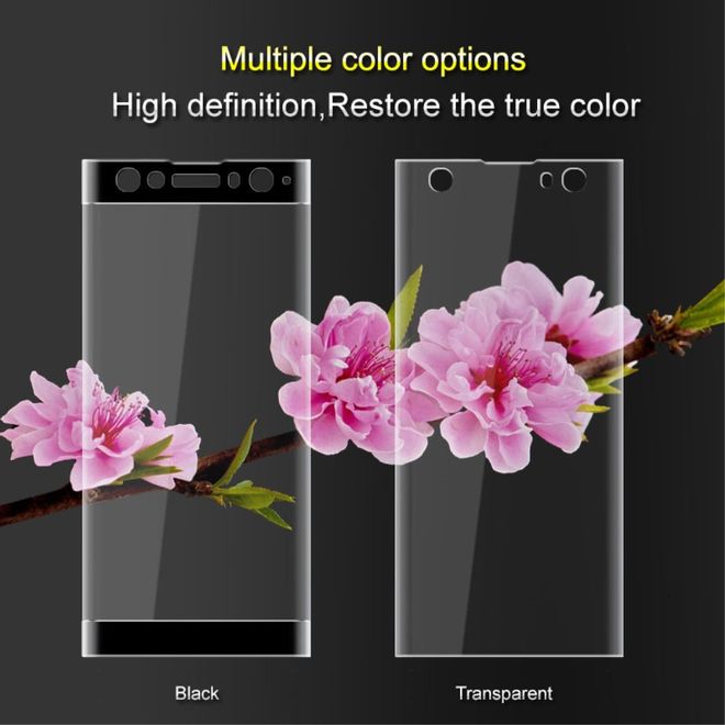 Imak - Sony Xperia XA2 Ultra Schutzglas - Displayschutz aus gehärtetem Glas - 3D Curved Full Coverage - transparent