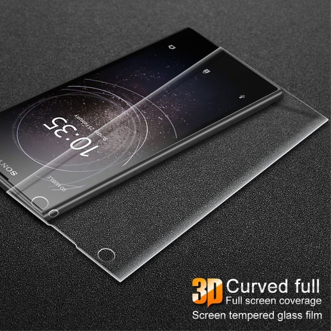 Imak - Sony Xperia XA2 Ultra Schutzglas - Displayschutz aus gehärtetem Glas - 3D Curved Full Coverage - transparent