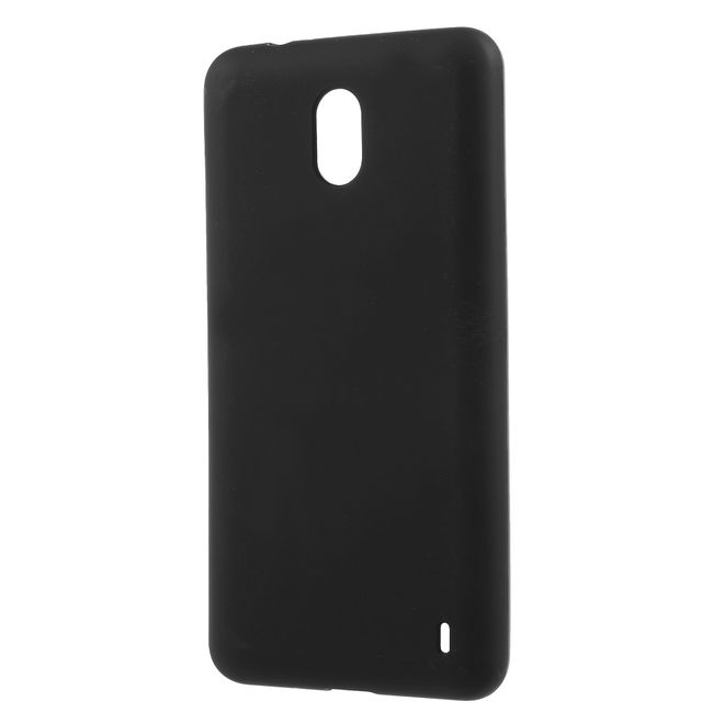 Nokia 2 Handy Hülle - TPU Softcase - matt - schwarz
