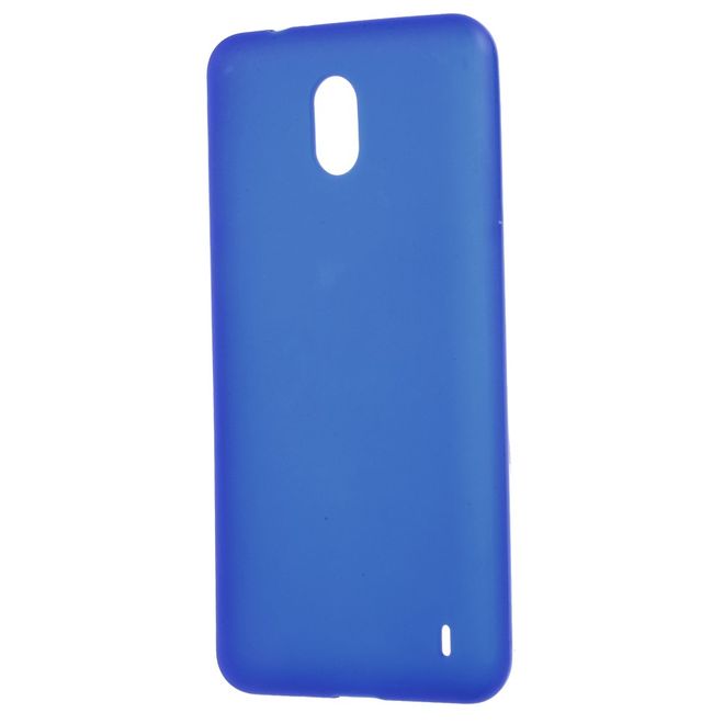 Nokia 2 Handy Hülle - TPU Softcase - matt - blau