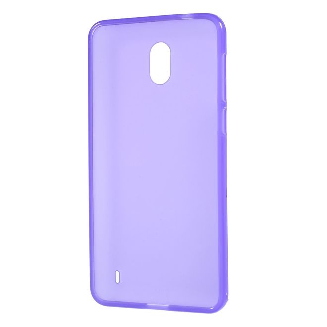 Nokia 2 Handy Hülle - TPU Softcase - matt - purpur