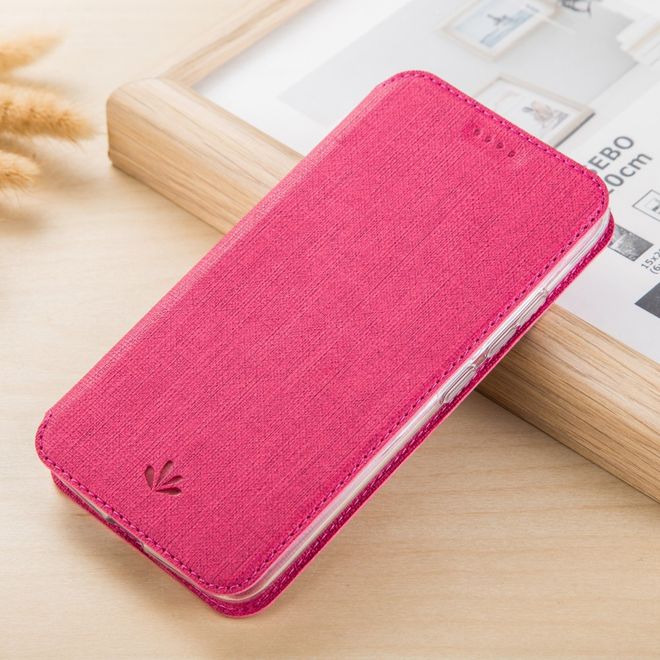 Vili Dmx - Nokia 8 Sirocco Hülle - Case aus Leder - mit Standfunktion - rosa