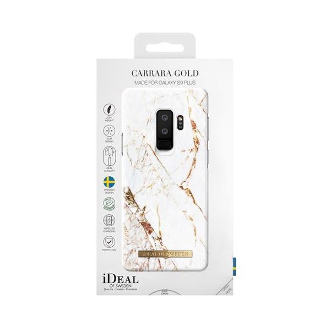 iDeal of Sweden - Samsung Galaxy S9 Plus Hülle - Printed Case - Carrara Gold