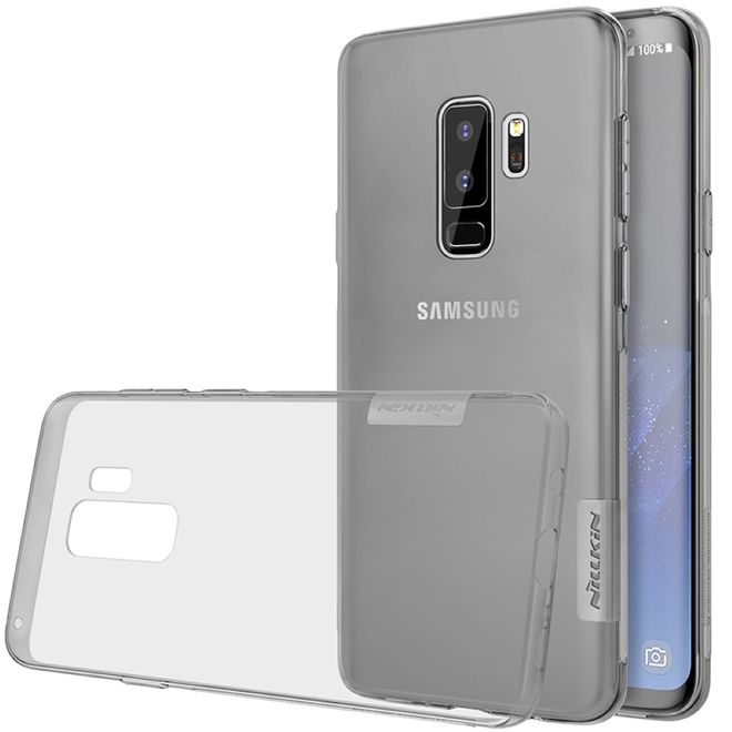 Nillkin - Samsung Galaxy S9 Plus Hülle - TPU Soft Case - Nature Soft Series - grau