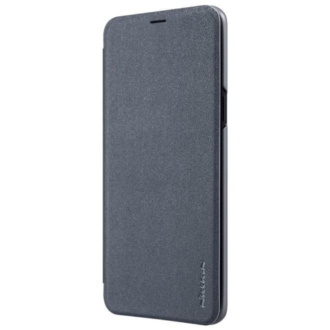 Nillkin - Samsung Galaxy S9 Plus Case - Leder Hülle - Sparkle Series - grau