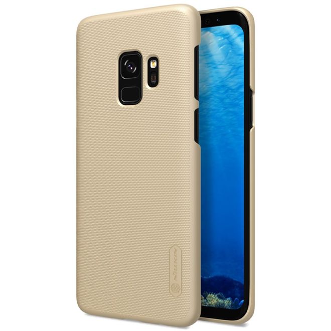 Nillkin - Samsung Galaxy S9 Hülle - Plastik Case - Super Frosted Shield Series - gold
