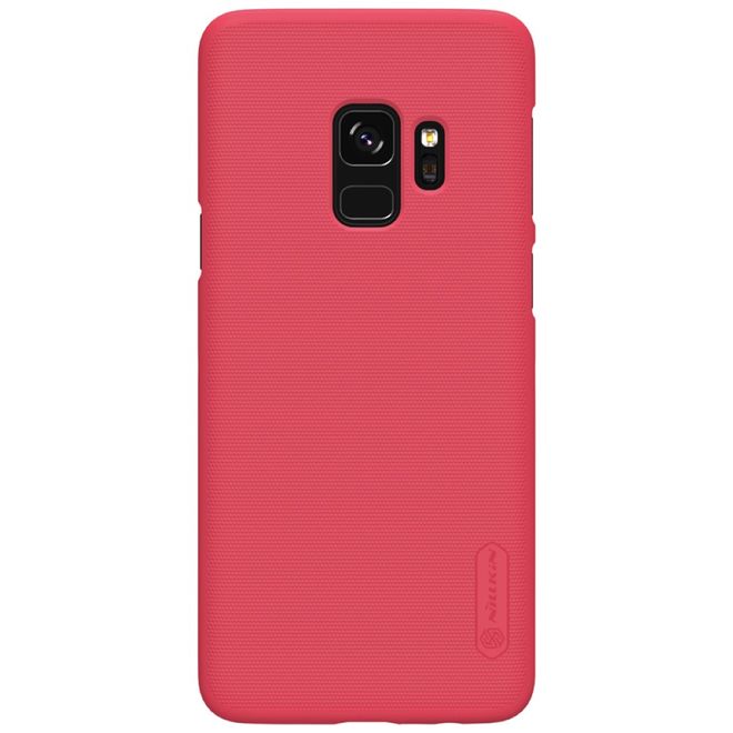 Nillkin - Samsung Galaxy S9 Hülle - Plastik Case - Super Frosted Shield Series - rot