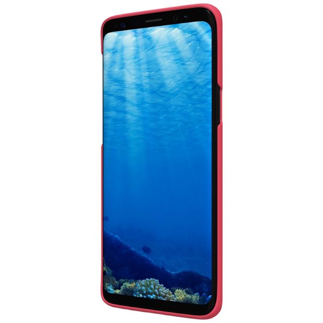 Nillkin - Samsung Galaxy S9 Hülle - Plastik Case - Super Frosted Shield Series - rot