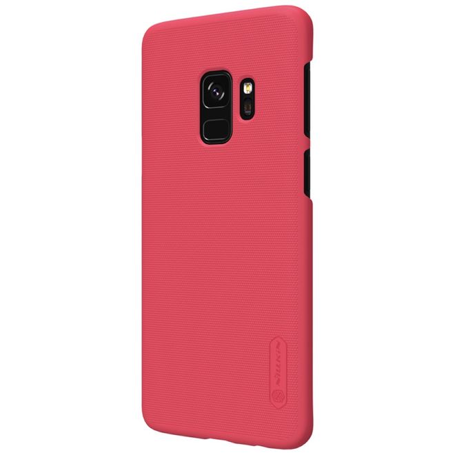 Nillkin - Samsung Galaxy S9 Hülle - Plastik Case - Super Frosted Shield Series - rot