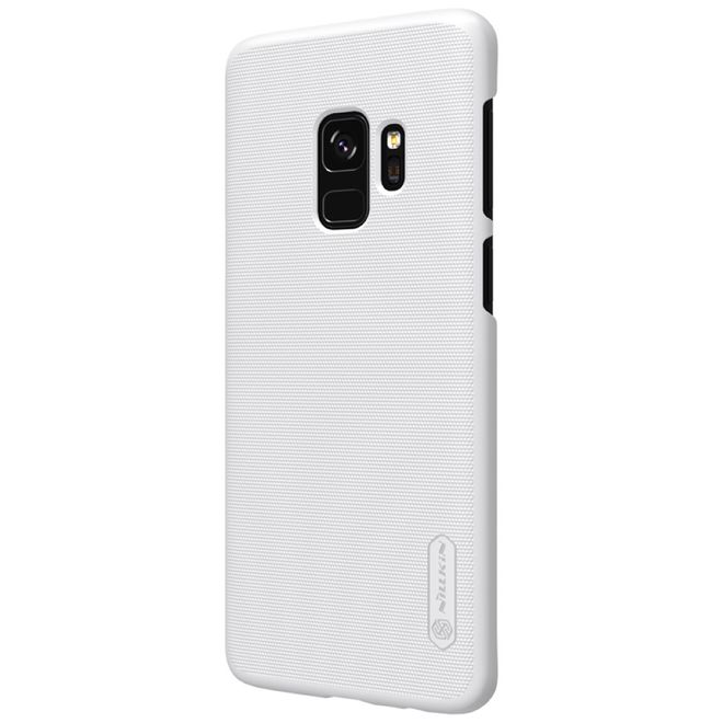 Nillkin - Samsung Galaxy S9 Hülle - Plastik Case - Super Frosted Shield Series - weiss