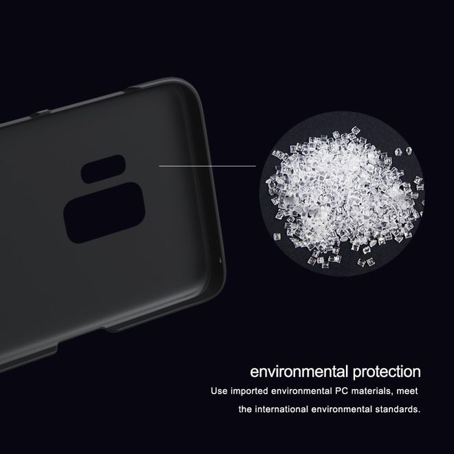 Nillkin - Samsung Galaxy S9 Hülle - Plastik Case - Super Frosted Shield Series - weiss
