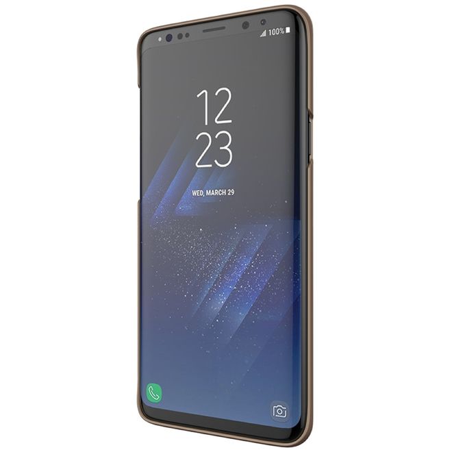 Nillkin - Samsung Galaxy S9 Plus Hülle - Plastik Case - Super Frosted Shield Series - braun