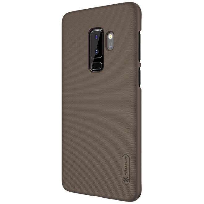 Nillkin - Samsung Galaxy S9 Plus Hülle - Plastik Case - Super Frosted Shield Series - braun