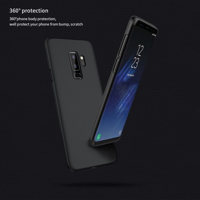 Nillkin - Samsung Galaxy S9 Plus Hülle - Plastik Case - Super Frosted Shield Series - rot