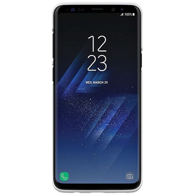 Nillkin - Samsung Galaxy S9 Plus Hülle - Plastik Case - Super Frosted Shield Series - weiss
