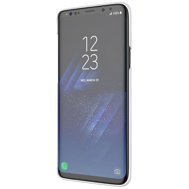 Nillkin - Samsung Galaxy S9 Plus Hülle - Plastik Case - Super Frosted Shield Series - weiss