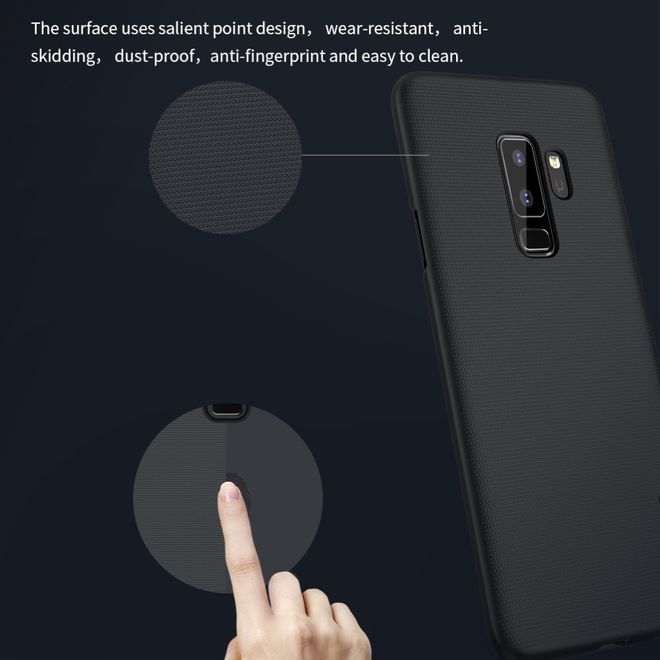 Nillkin - Samsung Galaxy S9 Plus Hülle - Plastik Case - Super Frosted Shield Series - weiss