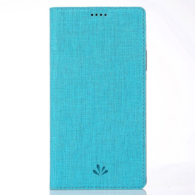 Vili Dmx - Sony Xperia XA2 Ultra Hülle - Case aus Leder - mit Standfunktion - blau